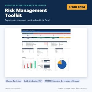 Risk Management Toolkit — aperçu du produit